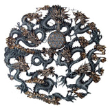 Oriental Nine Dragons Plaque