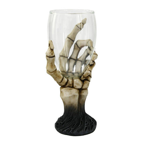 SKELETON GLASS CHALICE C/24