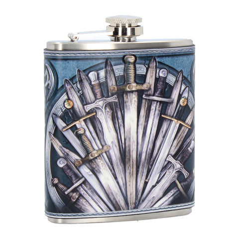 DISC-SWORD HIP FLASK C/100 MINIMUM OF 2