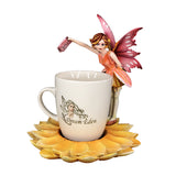 DISC-RED TEA CUP FAIRY C/8