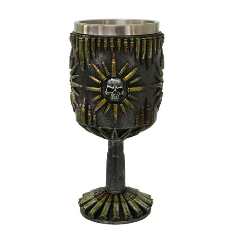 DISC-BULLET SKULL GOBLET C/24 MINIMUM OF 2