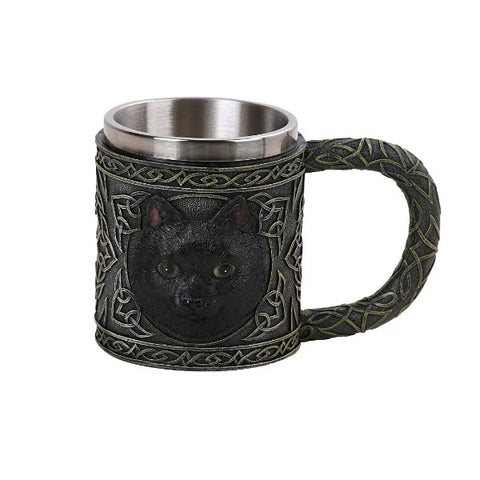 ^BLACK CAT MUG C/24