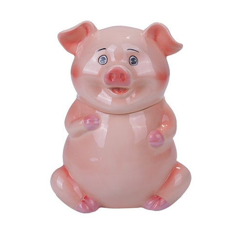 ^PIGGY COOKIE JAR C/8