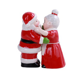 ^ HUGGING SANTA & MRS CLAUS S & P C/48 MINIMUM OF 4