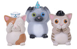 ^THREE NO EVIL CATS C/24
