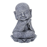 ^SEATED JIZO WITH  HEAD TILTED C/36
