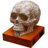 ^AZTEC SKULL LAMP C/8