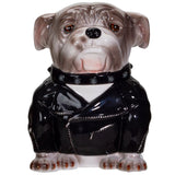 ^BULLDOG COOKIE JAR C/6