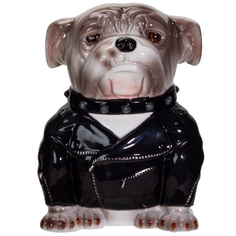 BULLDOG COOKIE JAR C/6