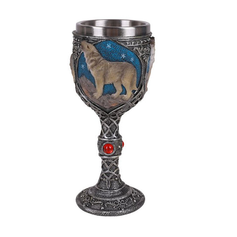 GREY WOLF GOBLET C/24