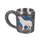 WHITE WOLF MUG C/18