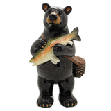 BLACK BEAR WITH FISH C/24