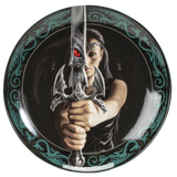 WARRIOR MAIDENS DESSERT PLATES SET OF 4 C/12
