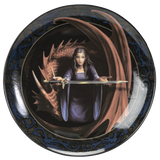 WARRIOR MAIDENS DESSERT PLATES SET OF 4 C/12
