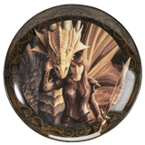 WARRIOR MAIDENS DESSERT PLATES SET OF 4 C/12