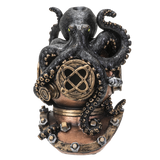 KRAKEN ON DIVERS HELMET BACKFLOW BURNER C/12