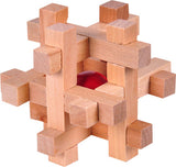 FLW - RED SQUARE 3D BLOCK PUZZLE, C/72