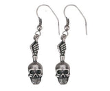 SKULL HAND EARRINGS, DC/60