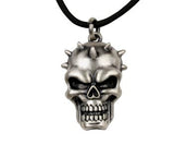 Spike Skull Head Pendant