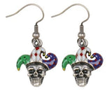 Skull Jester Earrings