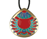 CHEVRON MEDALLION PENDANT , DC/60