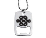 Celtic Dog Tag Bottle Opener