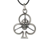 CLOVER SKULL PENDANT , DC/60