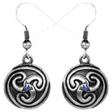 CELTIC SPIRAL EARRINGS , C/60