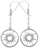 HALO SUN EARRINGS 316L, C/60