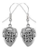 CELTIC SHIELD EARRINGS 316L, C/60