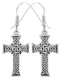 CELTIC CROSS EARRINGS 316L, C/60