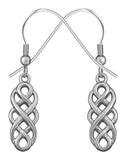 CELTIC UNITY KNOT EARRINGS 316L, C/60