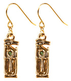 WEDJAT ANKH EARRINGS, C/30