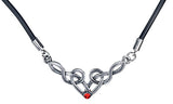 CELTIC HEART NECKLACE, C/30