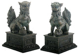^PAIR OF CHINESE LIONS, C/12