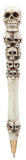 PEN - SKULL, SET OF 6, C/24