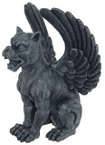 ^WINGED LIONESS GARGOYLE, C/12