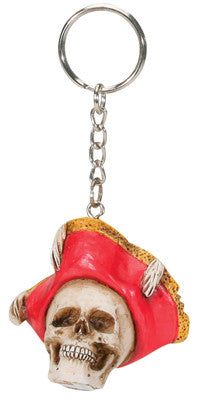 PIRATE HAT KEY CHAIN (PACK OF 12), C/36