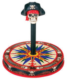 SKULL PIRATE CD SPINDLE HOLDER, C/24
