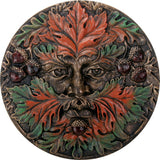 ^GREENMAN PLAQUE-FALL, C/36