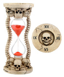 ^SKULL SANDTIMER, C/18