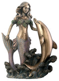 MERMAID WITH DOLPHIN, C/18
