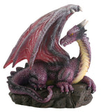 ^ PURPLE DRAGON ON ROCK, C/36