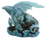 ^ BLUE WATER DRAGON ON ROCK, C/36