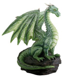 ^ GREEN DRAGON ON ROCK, C/36