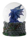 MIDNIGHT DRAGON WATER GLOBE (65MM), C/24