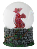 Red Baby Dragon Water Globe (65mm)