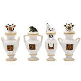 DISC-YUYA VASES, C/12 MINIMUM OF 2