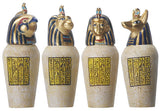 ^CANOPIC JARS (SET OF 4), C/24