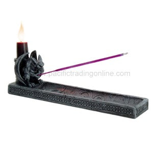 Gargoyle Incense and Candleholder